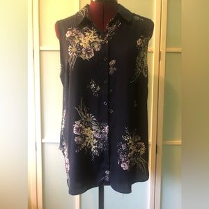 Cleo sleeveless blouse